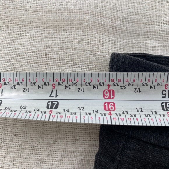 Chicos Pants Womens 1.5 (10 SHORT) Black‎ Skinny Trousers Dress Casual Knit - Picture 10 of 11